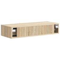 Wandmontage Zijtafel Sonoma Eiken 87,5 x 34,5 x 17 cm 7