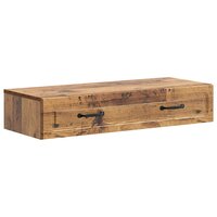 Wandmontage Zijtafel Oud hout 87,5 x 34,5 x 17 cm Bewerkt hout 2
