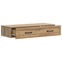 Wandmontage Zijtafel 87,5 x 34,5 x 17 cm Bewerkt hout 4