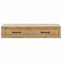 Wandmontage Zijtafel 87,5 x 34,5 x 17 cm Bewerkt hout 5