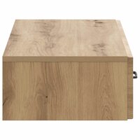 Wandmontage Zijtafel 87,5 x 34,5 x 17 cm Bewerkt hout 6
