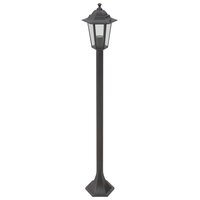 Paalverlichting voor tuin E27 110 cm aluminium brons 6 st 2