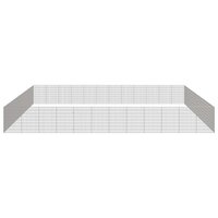 Dierenverblijf 48 panelen 54x80 cm gegalvaniseerd ijzer 4