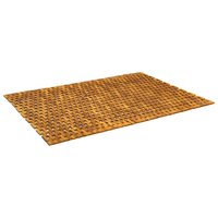 Badmatten Naturel 105 x 160 cm Massief Acaciahout 2