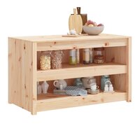 Keukenkast voor buiten MEPPEL 106x55x64 cm massief grenenhout 3