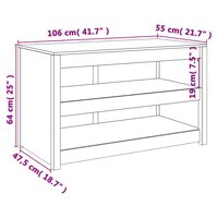 Keukenkast voor buiten MEPPEL 106x55x64 cm massief douglashout 9