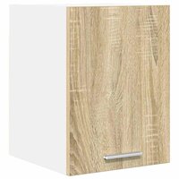 Hangkast Sonoma Eik en Wit 30 x 31 x 40 cm Bewerkt hout 2