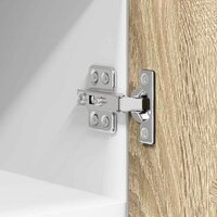 Hangkast Sonoma Eik en Wit 30 x 31 x 40 cm Bewerkt hout 9