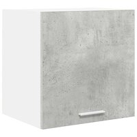 Hangkast Beton Grijs en Wit 40 x 31 x 40 cm Bewerkt hout 2