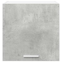 Hangkast Beton Grijs en Wit 40 x 31 x 40 cm Bewerkt hout 6