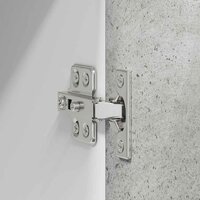 Hangkast Beton Grijs en Wit 40 x 31 x 40 cm Bewerkt hout 9