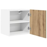 Hangkast Ambachtelijke Eik en Wit 40 x 31 x 40 cm Bewerkt hout 5