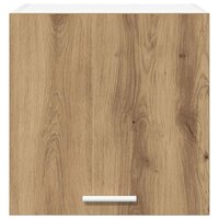 Hangkast Ambachtelijke Eik en Wit 40 x 31 x 40 cm Bewerkt hout 6