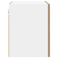 Hangkast Ambachtelijke Eik en Wit 40 x 31 x 40 cm Bewerkt hout 7