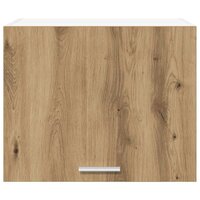 Hangkast Ambachtelijke Eik en Wit 50 x 31 x 40 cm Bewerkt hout 6