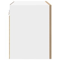 Hangkast Ambachtelijke Eik en Wit 50 x 31 x 40 cm Bewerkt hout 7