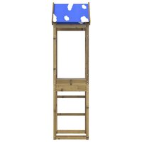 Speeltoren Bruin Massief ge&iuml;mpregneerd hout 3