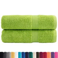 Badhanddoeken SOLUND 2 st 600 g/m&sup2; 70x140 cm appelgroen 2