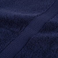 Premium washandjes SOLUND 4 stuks marineblauw 30x30 cm 600 g/m&sup2; 7