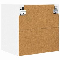 Hangkast Wit 40 x 31 x 40 cm Bewerkt hout 8