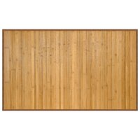 Vloerkleed rechthoekig 60x100 cm bamboe naturel 2