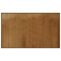 Vloerkleed rechthoekig 60x100 cm bamboe bruin 2