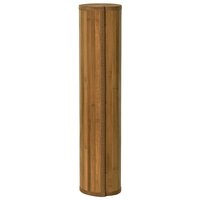 Vloerkleed rechthoekig 60x100 cm bamboe bruin 3