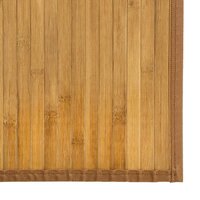 Vloerkleed rechthoekig 70x100 cm bamboe naturel 6