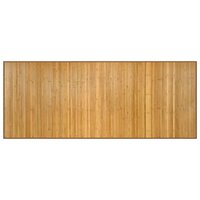 Vloerkleed rechthoekig 80x200 cm bamboe naturel 2