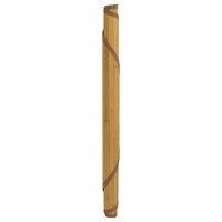 Vloerkleed rond 100 cm bamboe naturel 3
