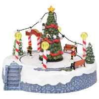 Kerstdorp Decoratie 22 x 21,5 x 17 cm Kunststof Meerkleurig 3