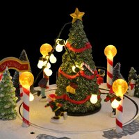 Kerstdorp Decoratie 22 x 21,5 x 17 cm Kunststof Meerkleurig 7