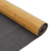 Vloerkleed rechthoekig 80x100 cm bamboe naturel 5