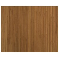 Vloerkleed rechthoekig 80x100 cm bamboe bruin 2