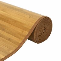 Vloerkleed rechthoekig 70x200 cm bamboe naturel 4