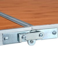 Campingtafel inklapbaar 240x60 cm aluminium 6