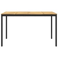 Tuin Bartafel Wit en zwart 180 x 88,5 x 105 cm 3