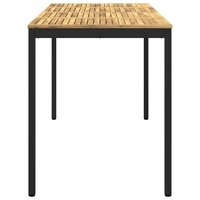 Tuin Bartafel Wit en zwart 180 x 88,5 x 105 cm 4