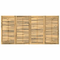 Tuin Bartafel Wit en zwart 180 x 88,5 x 105 cm 5