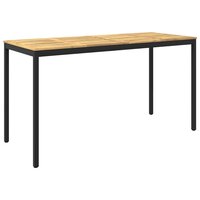 Tuin Bartafel Wit en zwart 196 x 80,5 x 105 cm 2