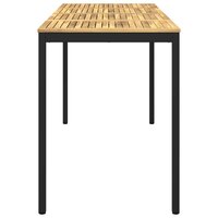 Tuin Bartafel Wit en zwart 196 x 80,5 x 105 cm 4