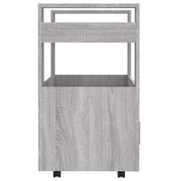 Keukentrolley 60x45x80cm bewerkt hout grijs sonoma eikenkleurig 7