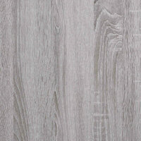 Keukentrolley 60x45x80cm bewerkt hout grijs sonoma eikenkleurig 8