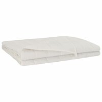 Verzwaringsdeken Wit 122 x 183 cm 5 kg 100% Katoen 205T 2