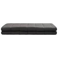 Verzwaringsdeken Antraciet 122 x 183 cm 5 kg 100% Katoen 205T 3