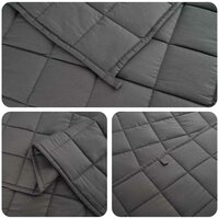 Verzwaringsdeken Antraciet 122 x 183 cm 5 kg 100% Katoen 205T 5