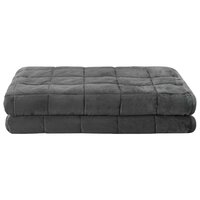 Verzwaringsdeken Antraciet 135 x 200 cm 10 kg 100% Katoen 205T 3