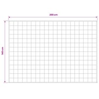 Verzwaringsdeken Antraciet 140 x 200 cm 10 kg 100% Katoen 205T 7