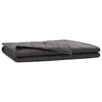 Verzwaringsdeken Antraciet 120 x 180 cm 5 kg 100% Katoen 205T 2