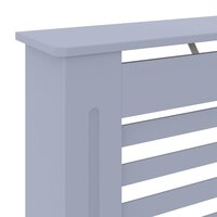 Radiatorombouw 78 cm MDF grijs 6